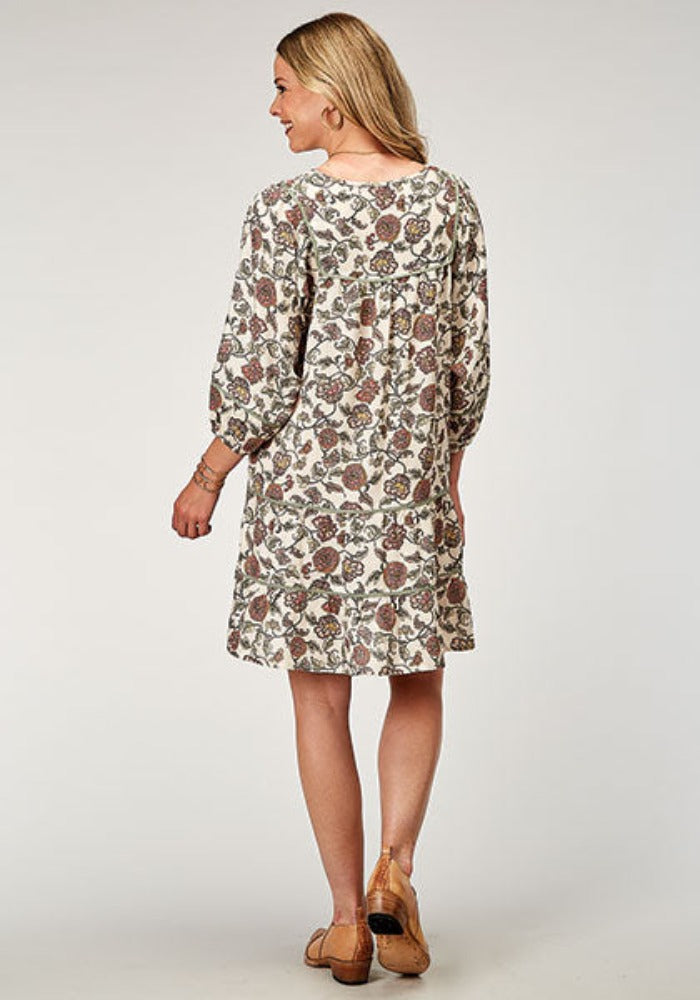 Women's Roper Vintage-Style Floral Print Dress