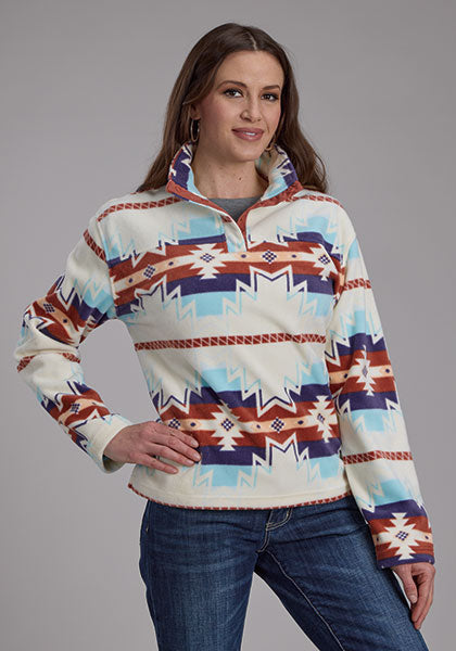 Women's Roper Printed Fleece Pullover