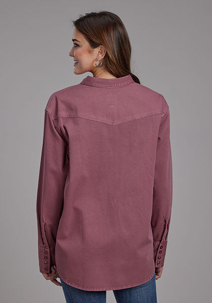 Roper Oversized Cotton Shirt Jacket