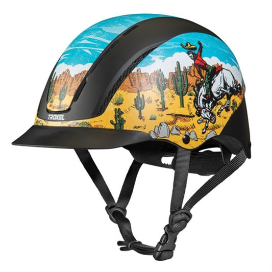 Troxel Spirit Riding Helmet Bucking Bronc