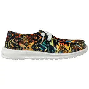 Gypsy Jazz Multi-colored Aztec 'Adair' Casual Shoes