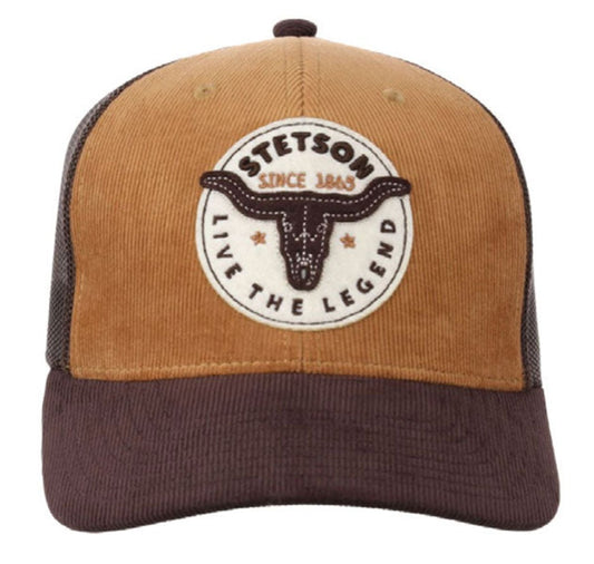 Stetson 'Live The Legend' Felt Hat / Trucker Cap