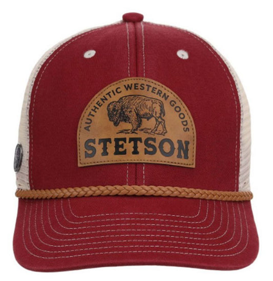 Stetson Trucker Authentic Western Goods Ball Cap