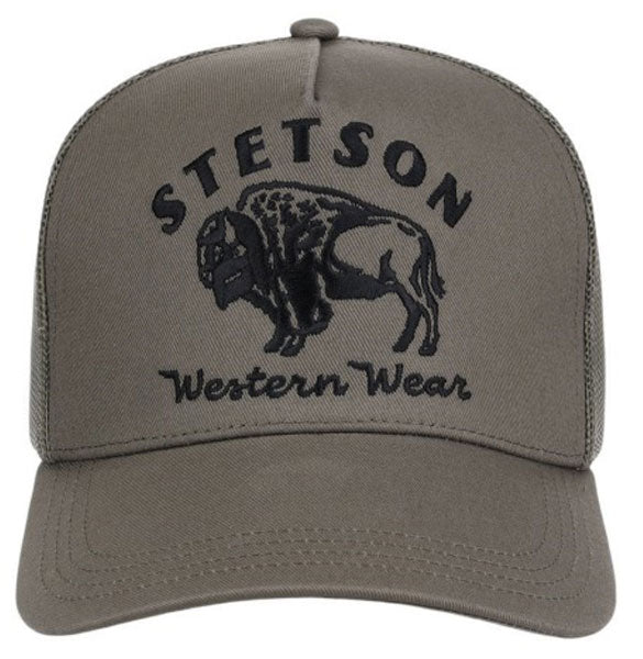 Stetson Trucker Ball Cap Bison Western Wear