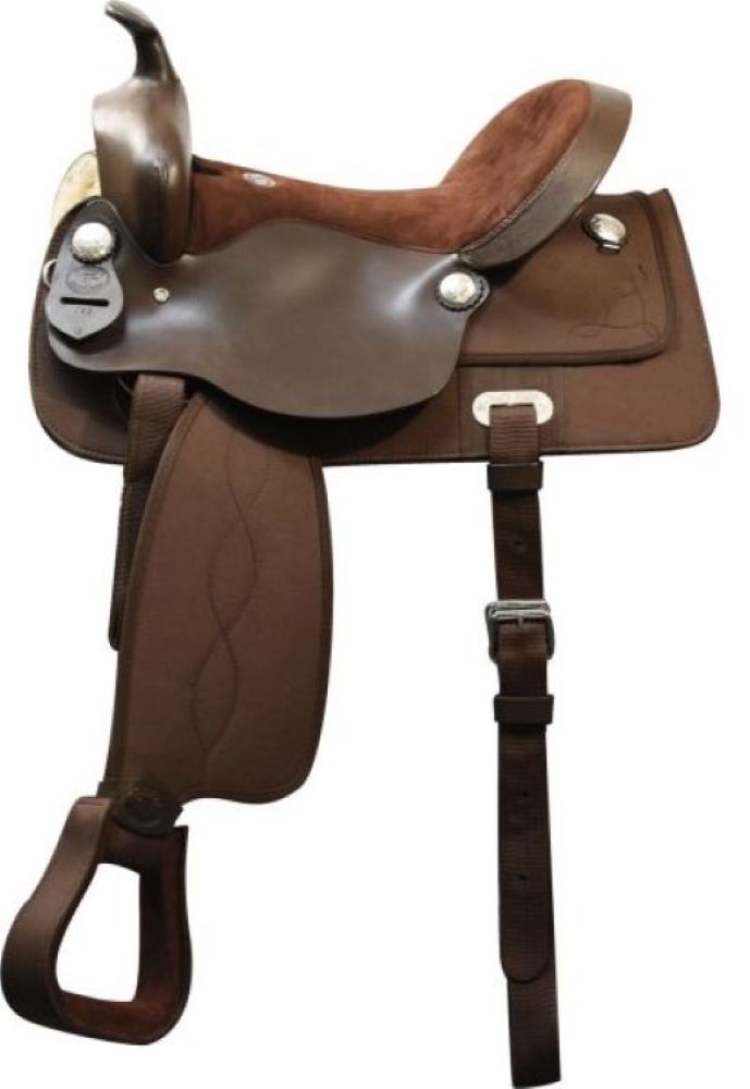 Brown Cordura Trail Saddle, Size choice