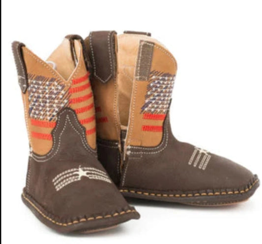 Roper Lil America Square Toe Infant Western Cowboy Boots
