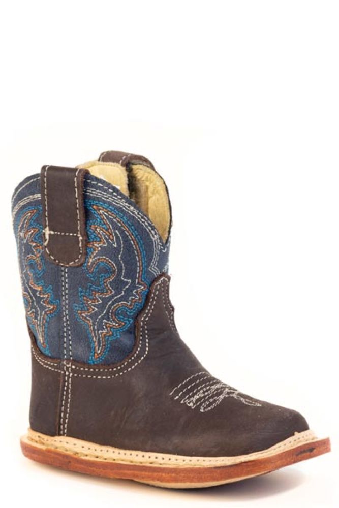 Infant Cowboy Boots Blue Top