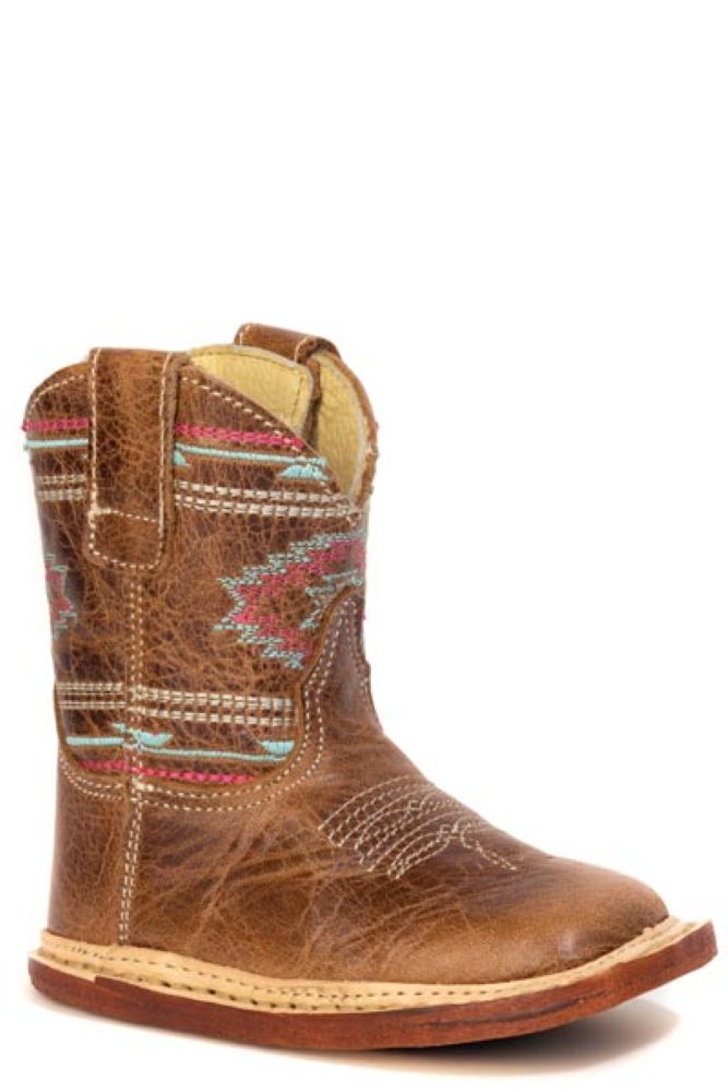 Infant Cowboy Boots Aztec Design