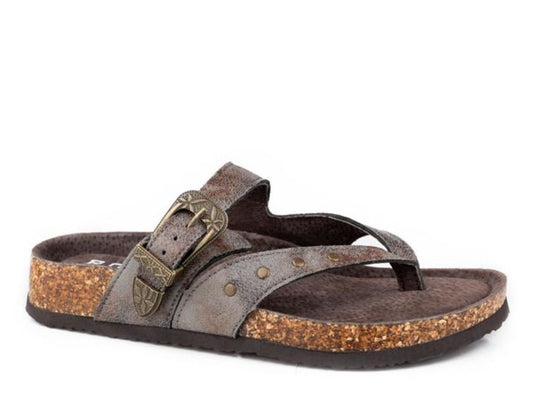 Women's Roper 'Corrina' Grey Strap Sandals