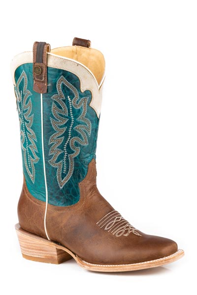 Women's Roper Conceal Carry Turquoise Western Boots