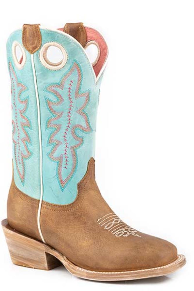 Youth 'Ride 'Em Cowgirl' Square Toe Cowboy Boots