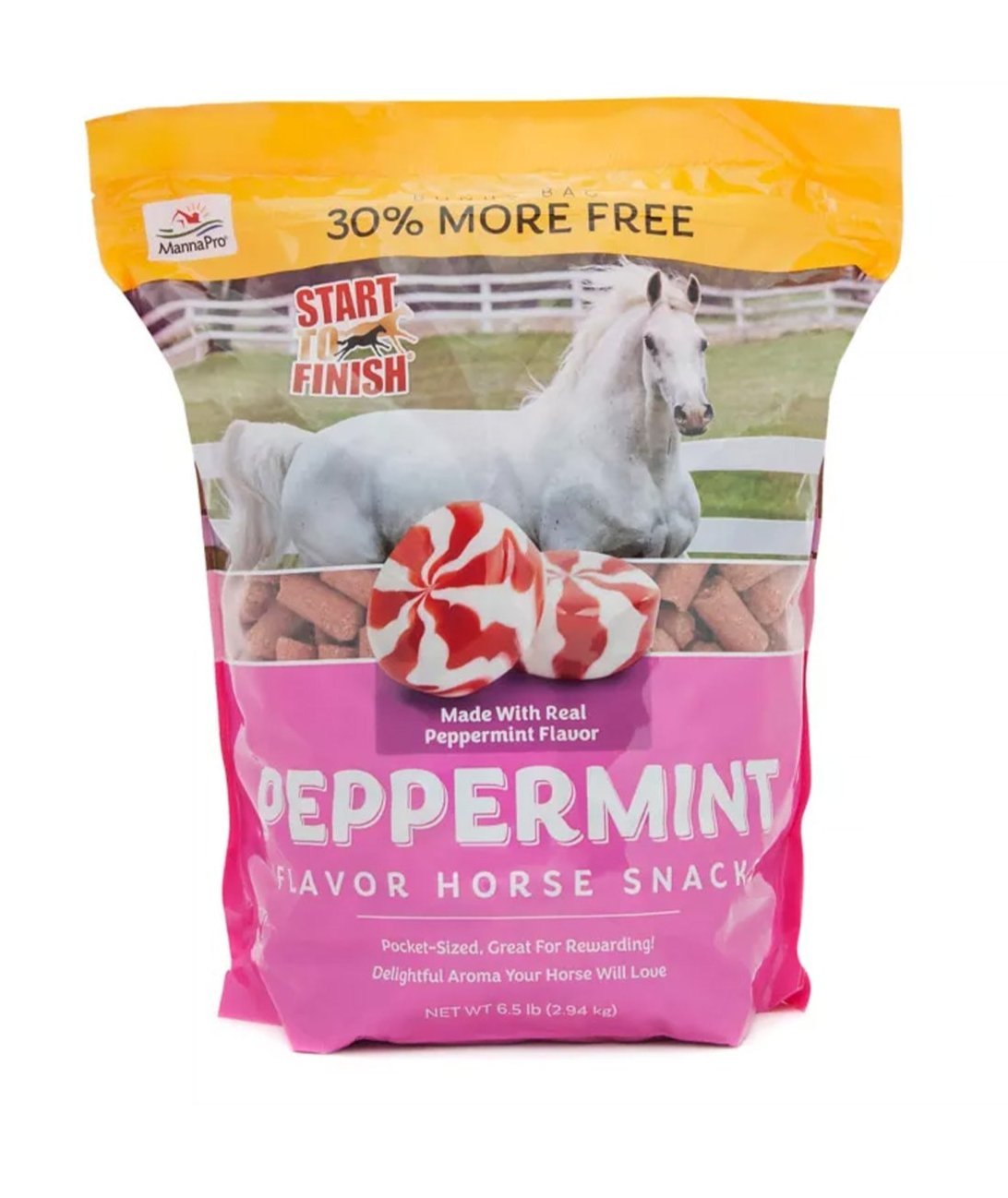 Start to Finish Peppermint Flavor Horse Treats 6.5 lbs.