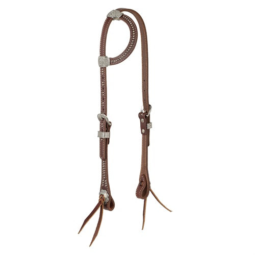 Western Leather Browband Headstall, Stockman
