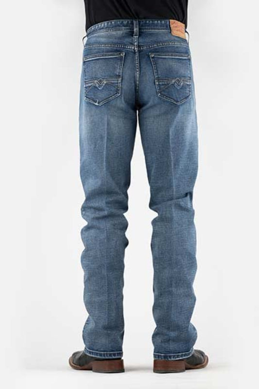 Men's Stetson Straight Fit Stretch Denim Jeans
