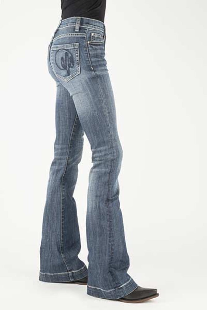 Stetson Women's High Waist Flare Jeans