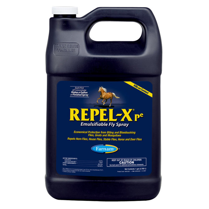 Repel-X pe Horse Fly Spray Gallon - Makes 8 gallons