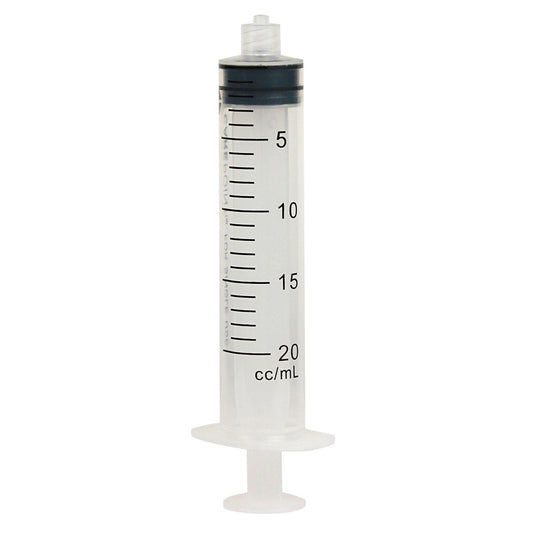 Disposable Luer Lock Tip Syringe 20 mL
