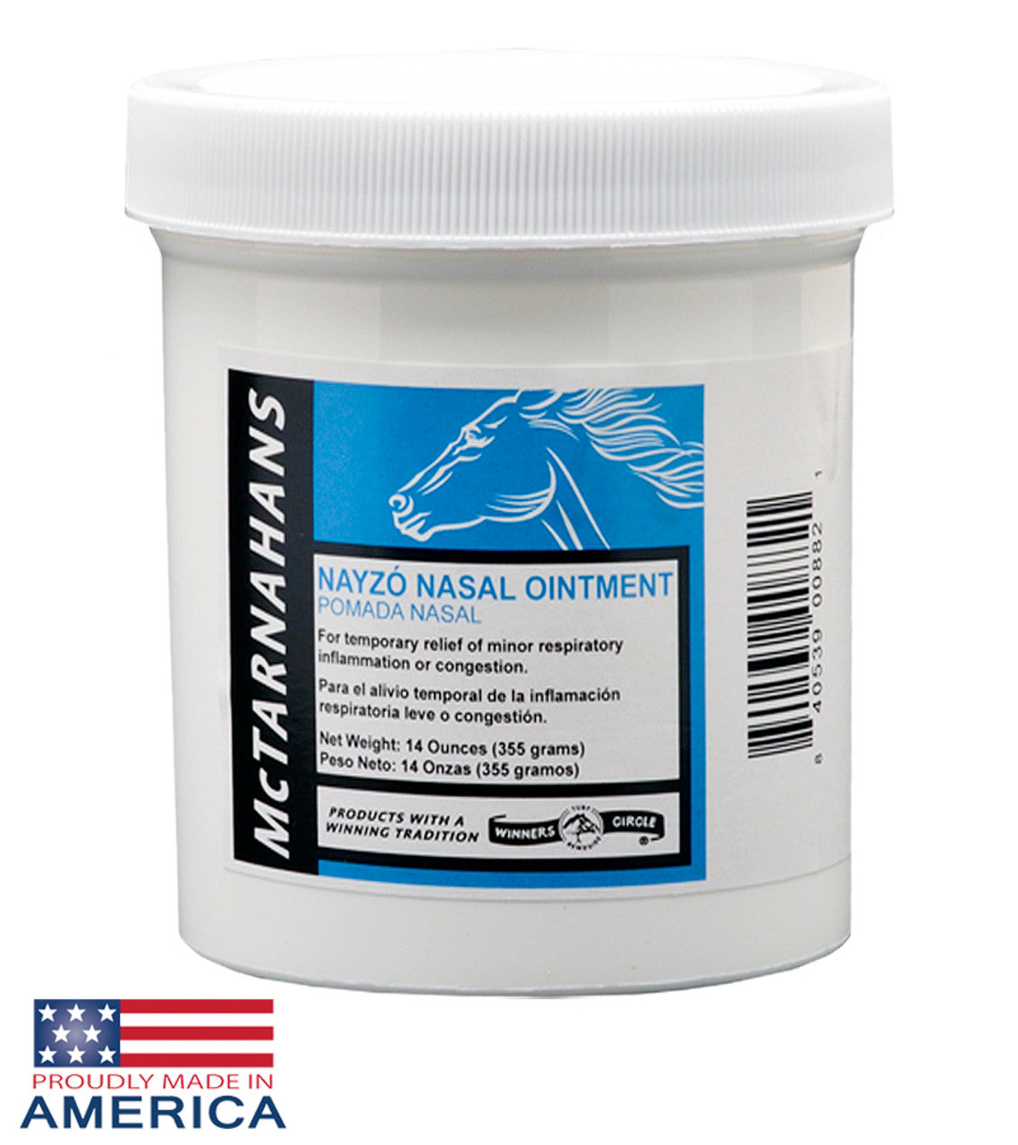 McTarnahans Nayzo Nasal Ointment 14 oz.