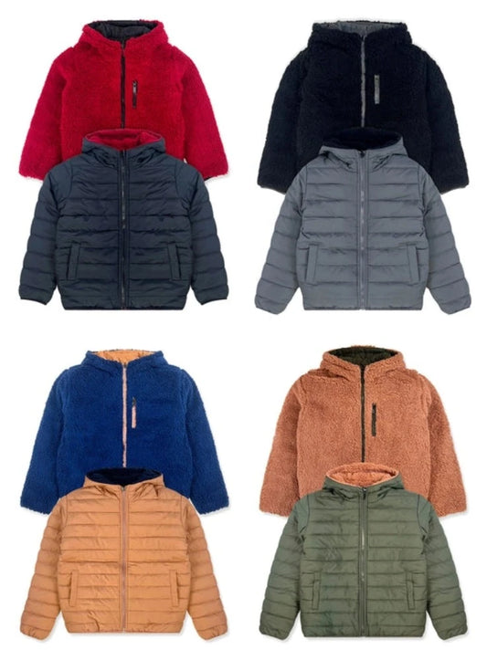 Boy's '2 IN 1' Reversible Coat