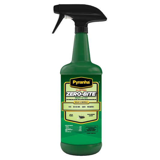 Pyranha Zero-Bite Natural Insect Repellent 32oz spray