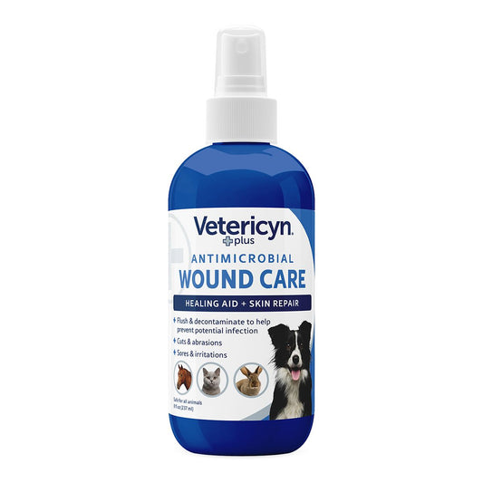 Vetericyn Plus Antimicrobial Wound Skin Care 2 sizes