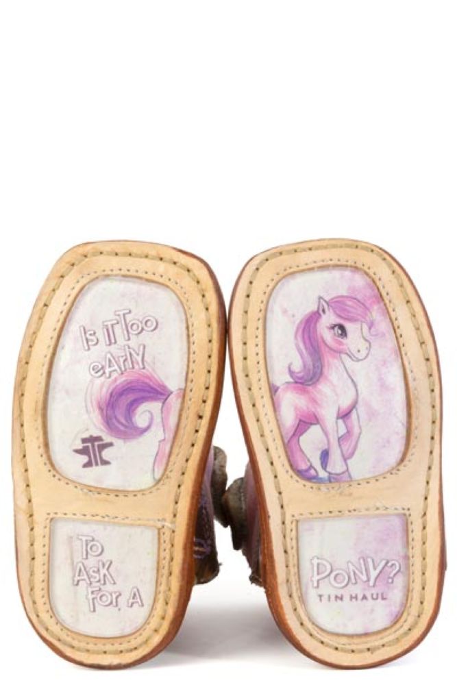 TIN HAUL Infant Cowgirl Pony Cowboy Boots