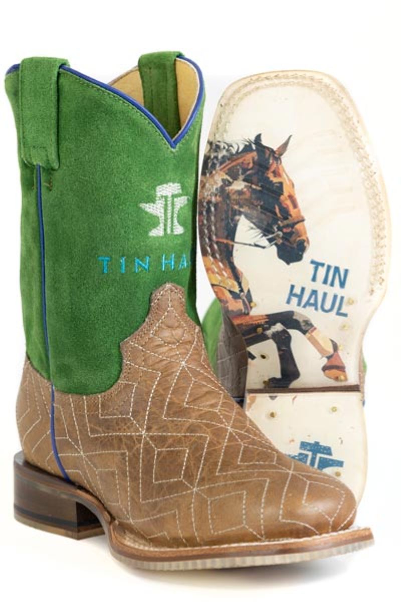 Tin Haul RIDE 'EM COWBOY SOLE Boots