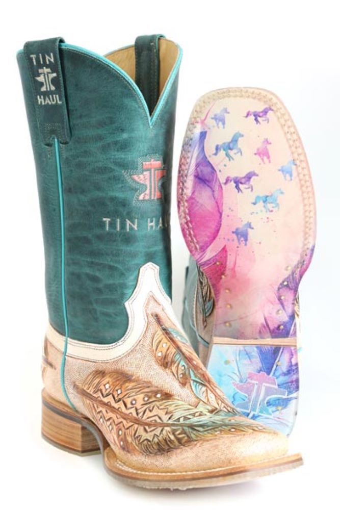 Tin Haul Birds of a Feather Cowboy Boots Women's