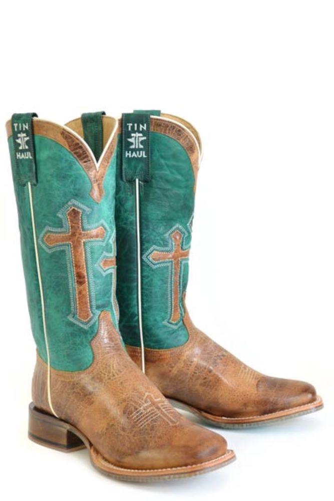 Tin Haul Crucifix / BLESSED ARE THOSE SOLE Women's Boots