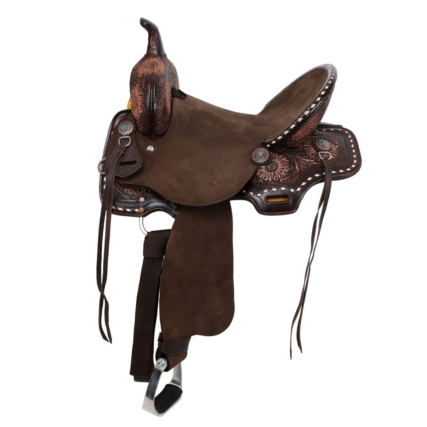 Double T Josie Spinal Relief Barrel Style Saddle