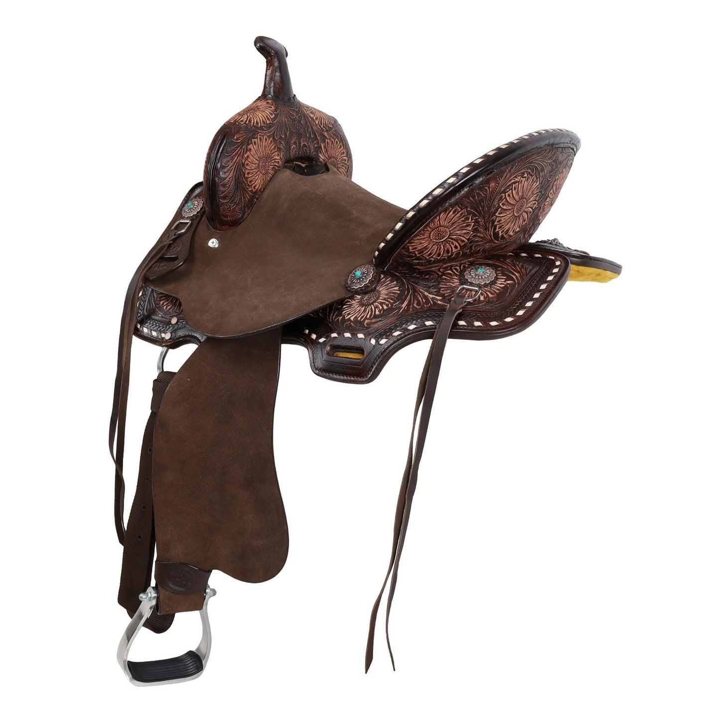 Double T Josie Spinal Relief Barrel Style Saddle