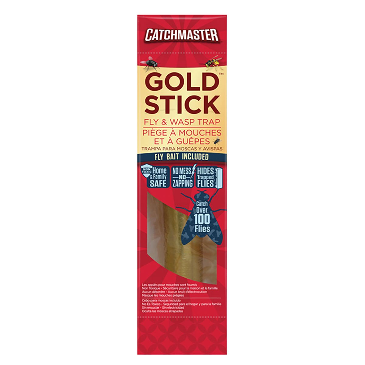 Catchmaster Gold Stick Fly Trap 2 sizes