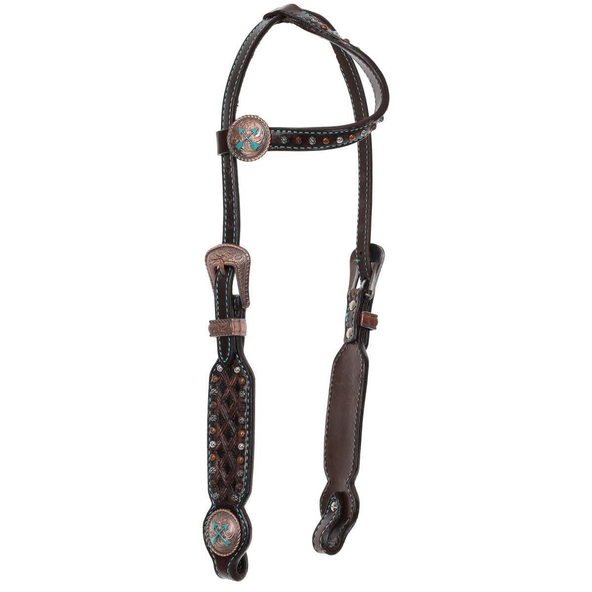 Limited Edition Timber Arrow 1 Ear Headstall Breastcollar
