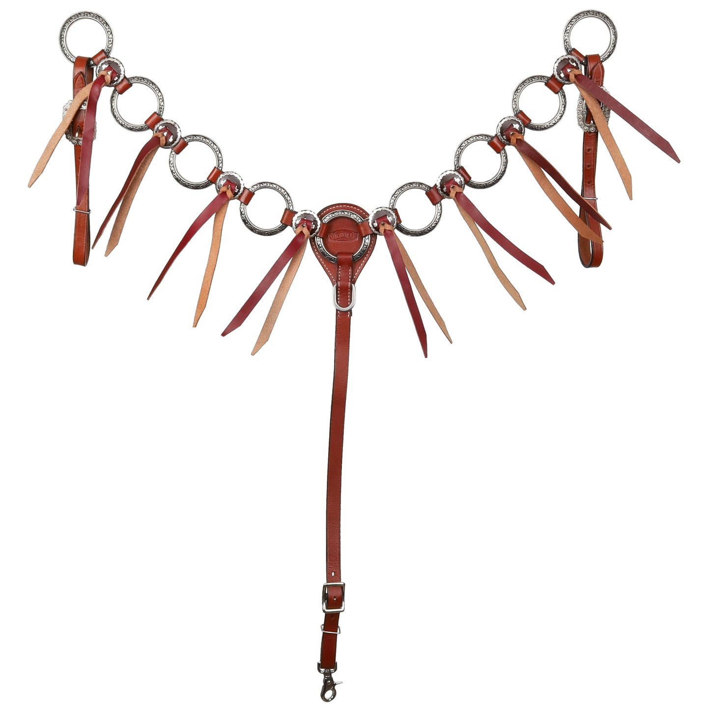 Showman Heritage Ring One Ear Headstall and Breastcollar Set