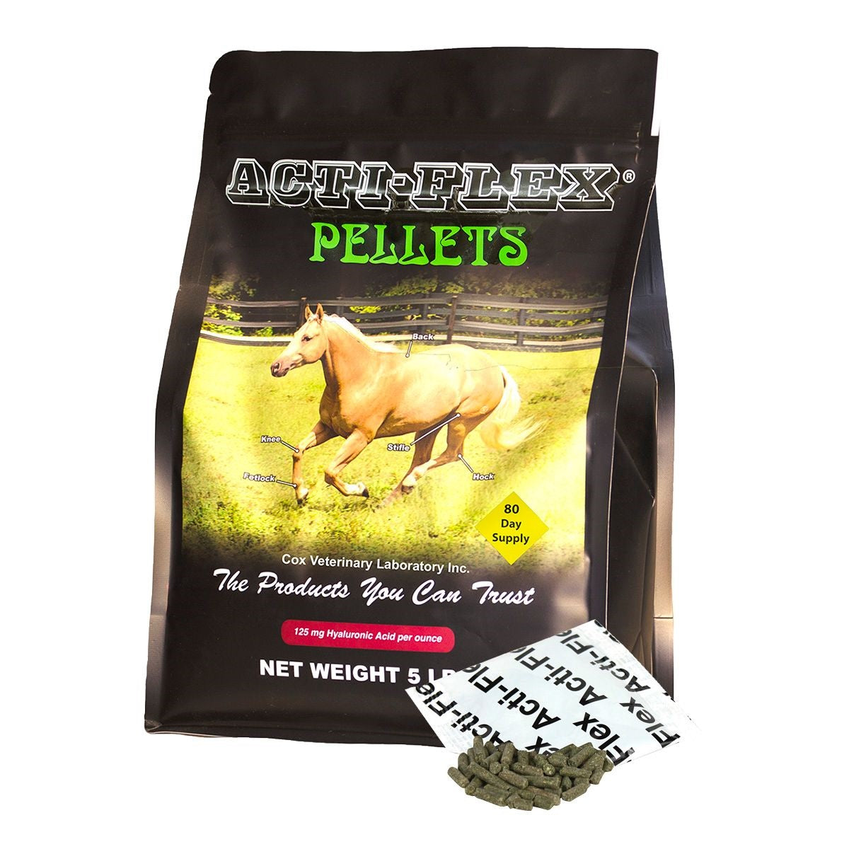 Acti-Flex Joint Supplement for Horses, Powder or Pellets 5 lbs.