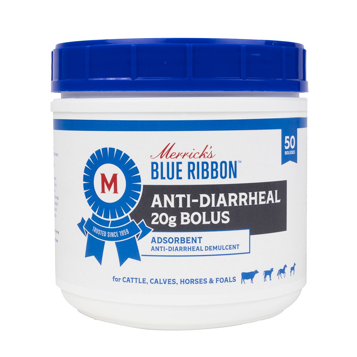 Blue Ribbon Anti-Diarrheal Boluses 50 ct.