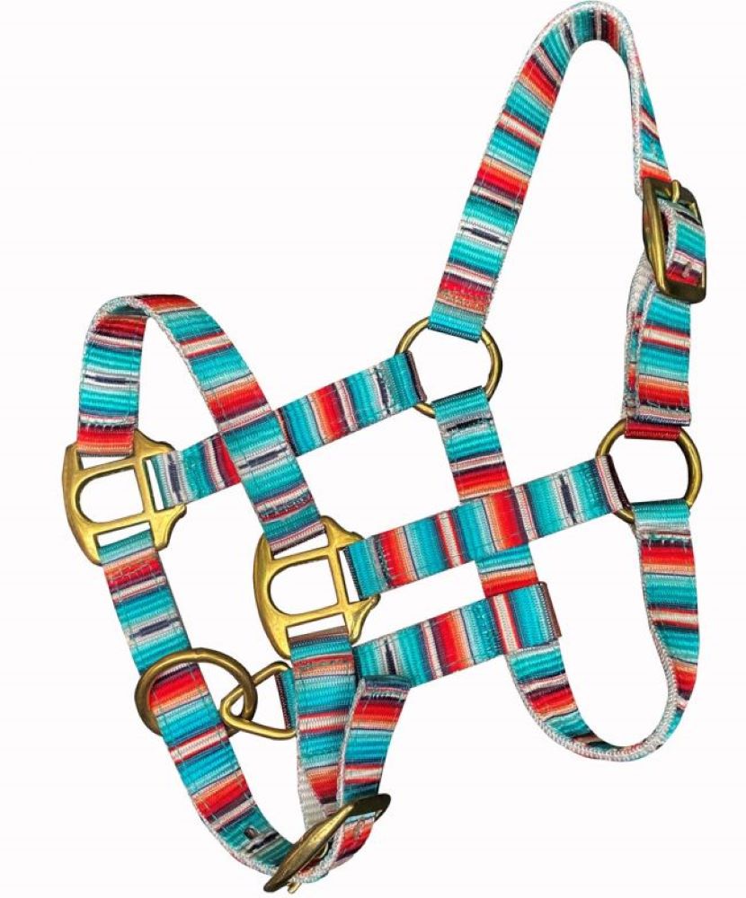 Foal / Mini horse size Serape Print Halter