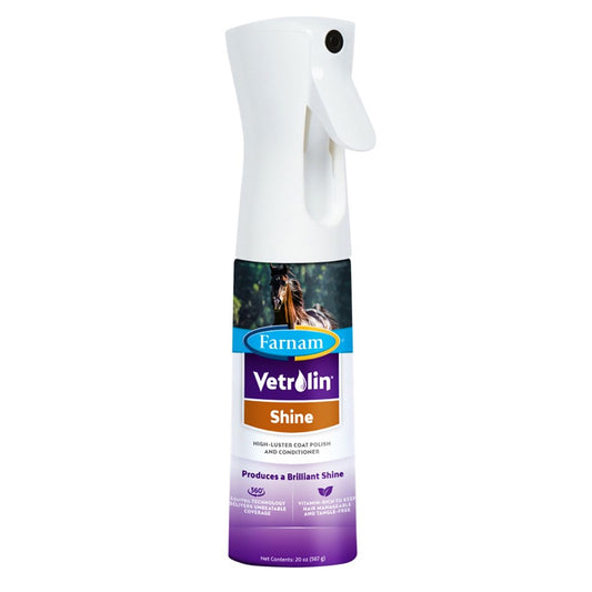 Vetrolin Shine Continuous Spray for Horses 20 oz.