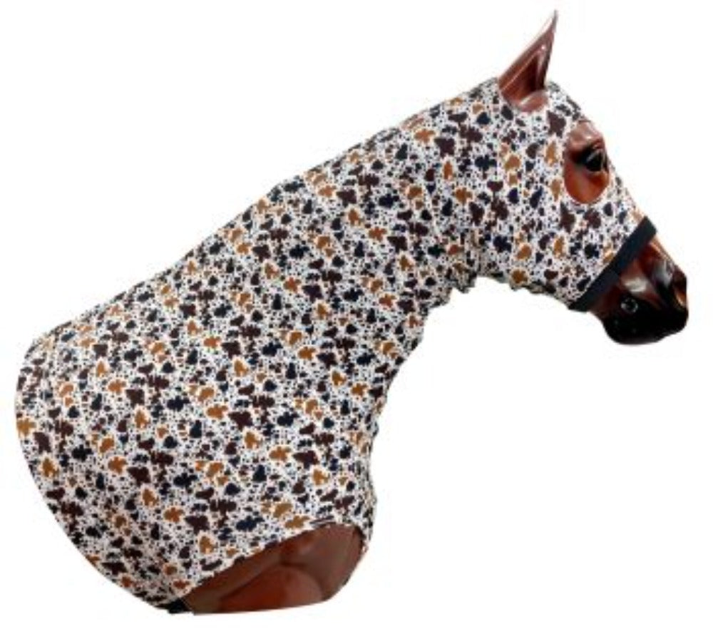 Cowprint Lycra Hood