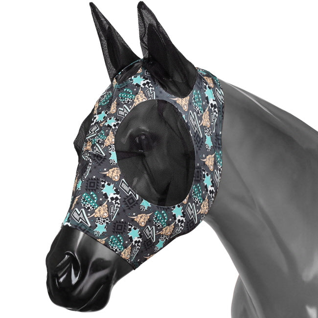 Showman Highland Lycra Fly Mask