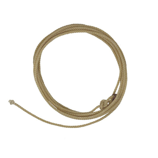7/16" X 30' Soft Lay Synthetic Lariat with Leather Burner