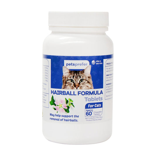 Hairball Formula Chewable Tablets for Cats 60 ct.