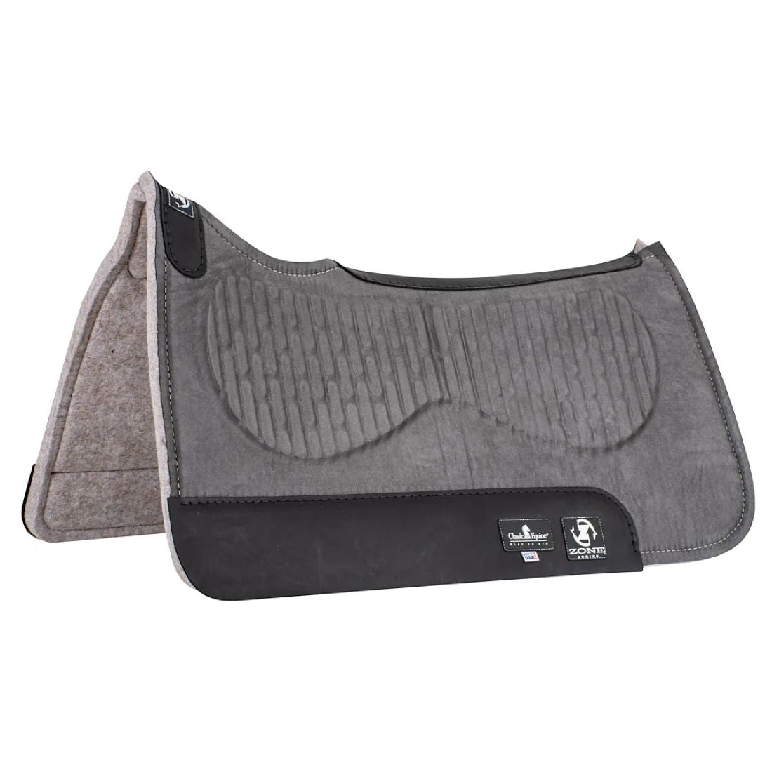 Classic Equine Zone Micro Suede Western Pad - 30 x 30