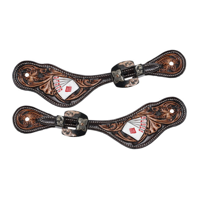 Ladie's Diamond Flush Spur Strap