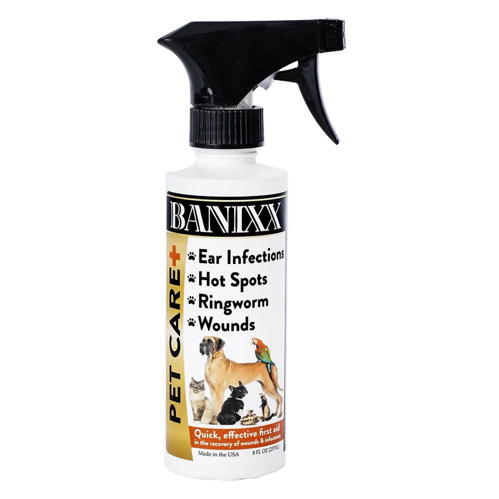 Banixx Pet Care Antiseptic and Anti-Fungal Spray 8 oz.
