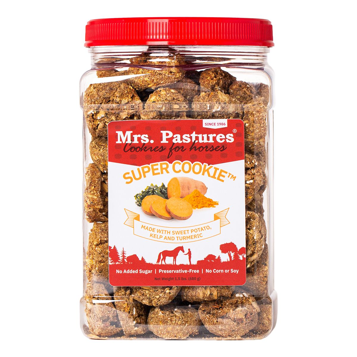 Mrs. Pastures Horse Treat Super Cookies 1.5 lbs.