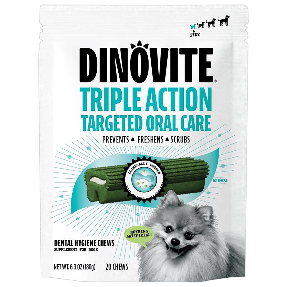 DinoVite Fresh Bites Dental Chews for Dogs