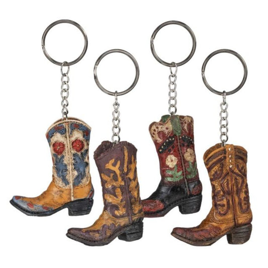 Cowboy Boot Key Chain