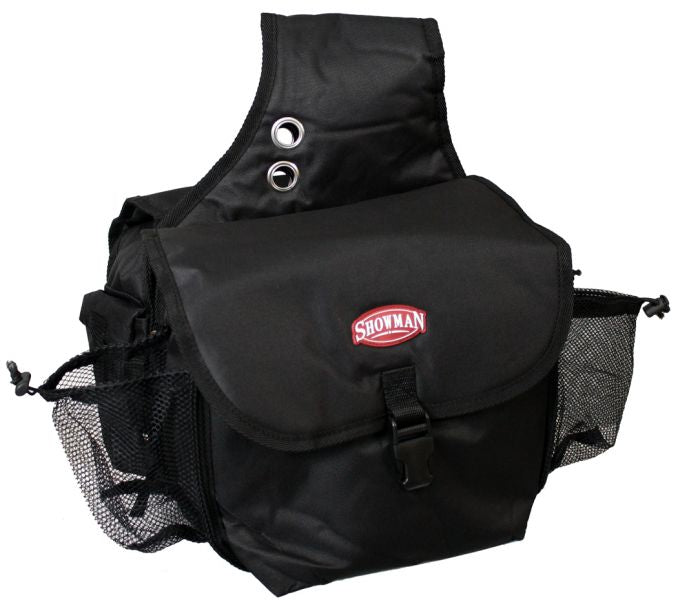 Showman Nylon Deluxe Saddle Bags