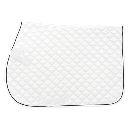 EquiRoyal Sq Quilted Cotton English Saddle Pad Color Choice